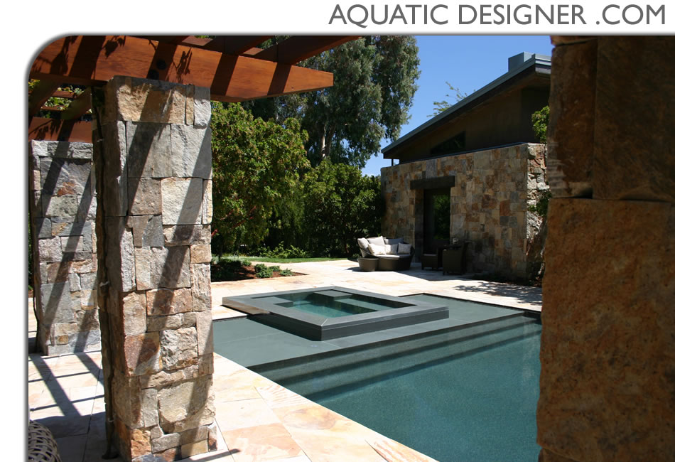 Aquatic Designer, Custom Swimming Pool by International Pool Designer